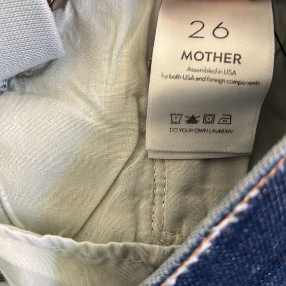 MOTHER Mother Superior The Trickster Ankle Jeans in On Holy Ground Size 26 - Picture 8 of 11